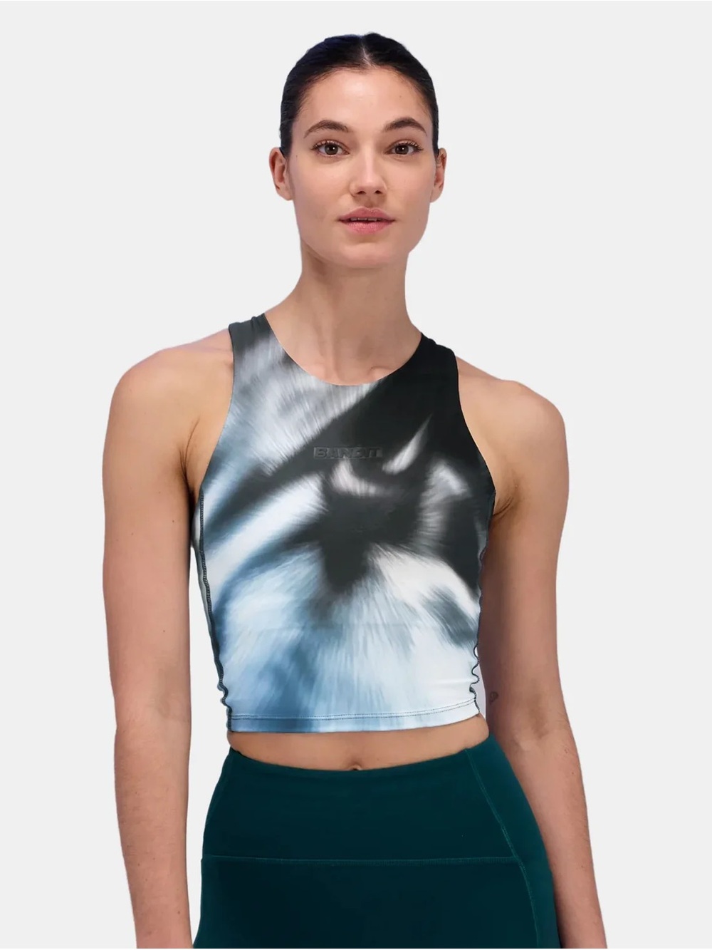 Bandit Stamina Race Crop, Storm Blue Tie Dye - Picture 3 of 4